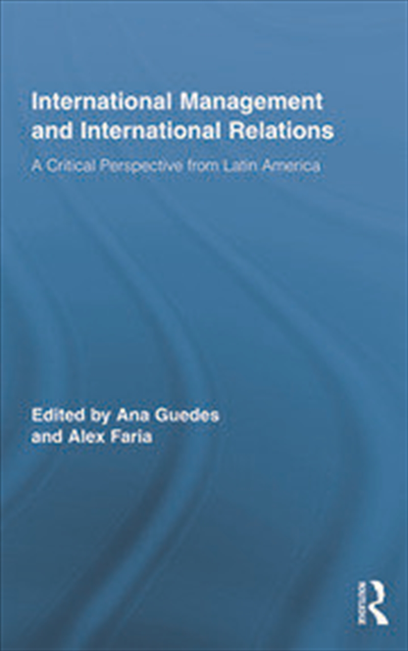 International Management and International Relations/Product Detail/Business Leadership & Management