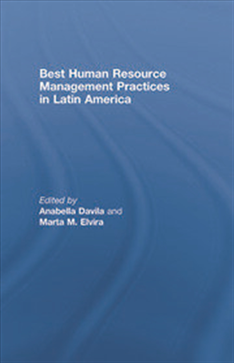 Best Human Resource Management Practices in Latin America/Product Detail/Business Leadership & Management