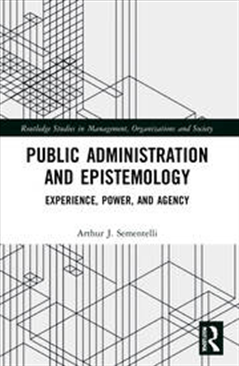 Public Administration and Epistemology/Product Detail/Business Leadership & Management