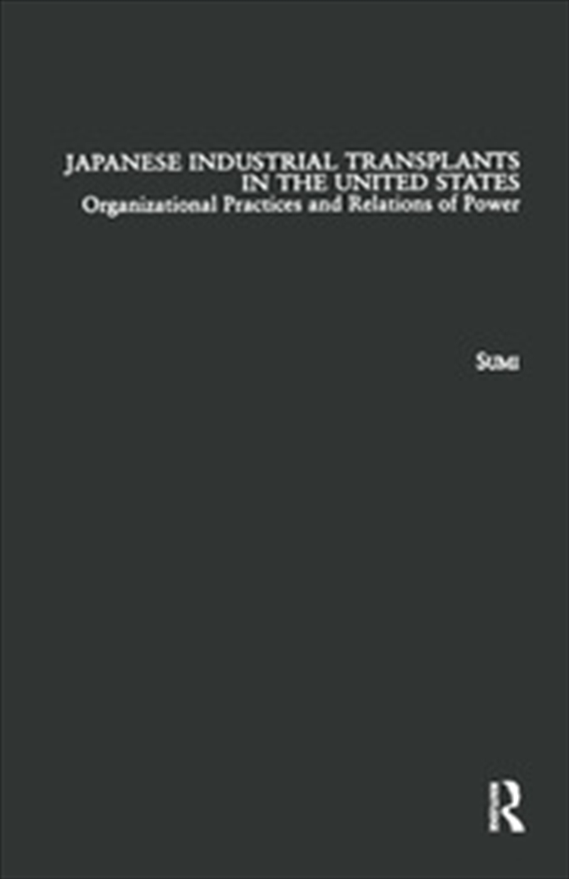 Japanese Industrial Transplants in the United States/Product Detail/Business Leadership & Management