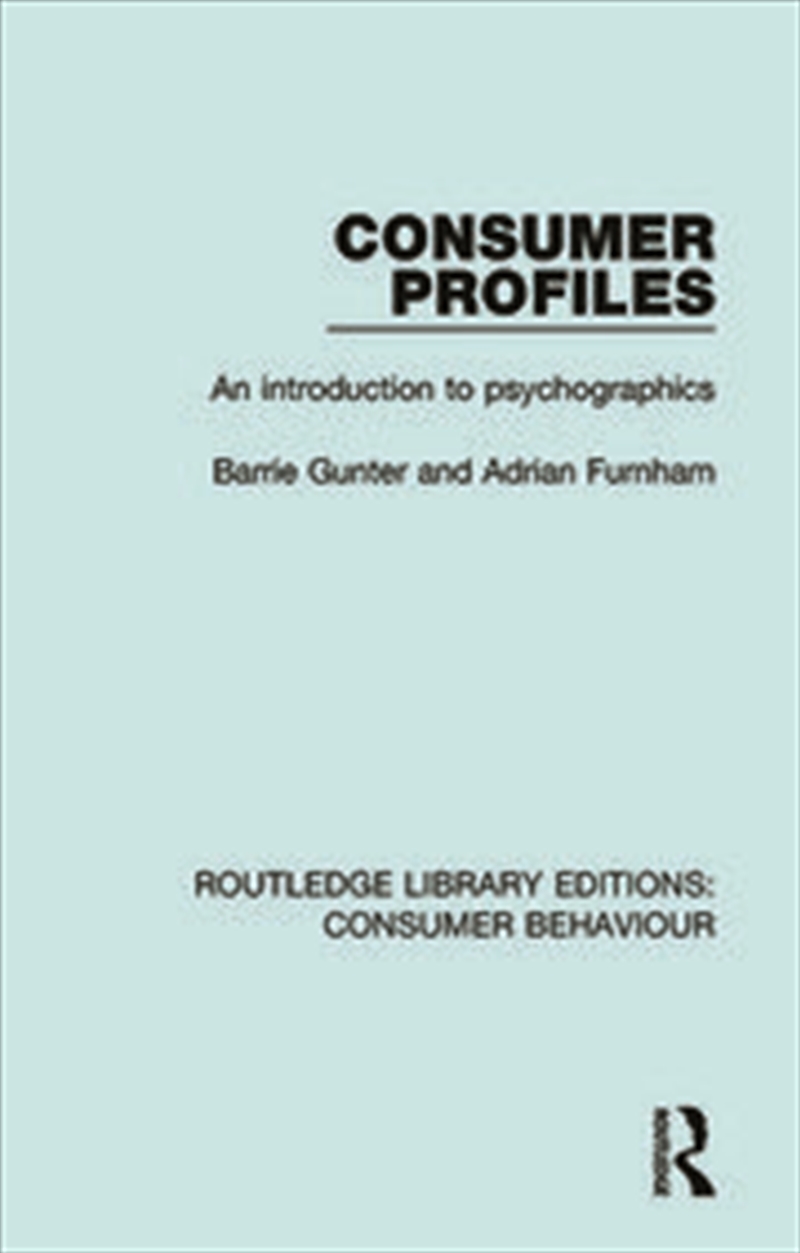 Consumer Profiles (RLE Consumer Behaviour)/Product Detail/Business Leadership & Management