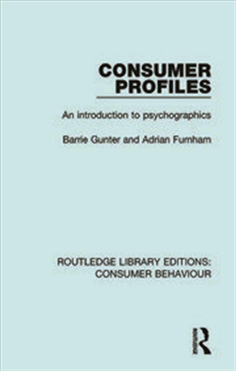 Consumer Profiles (RLE Consumer Behaviour)/Product Detail/Business Leadership & Management
