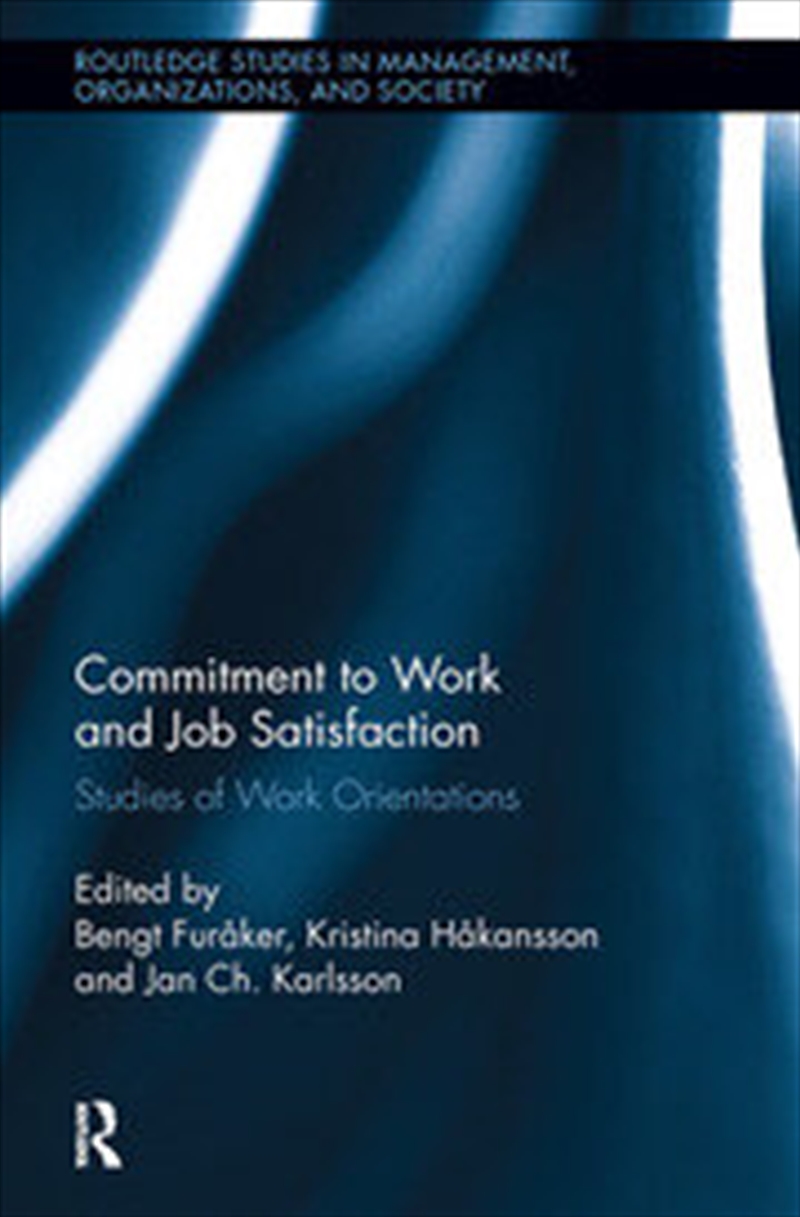 Commitment to Work and Job Satisfaction/Product Detail/Business Leadership & Management