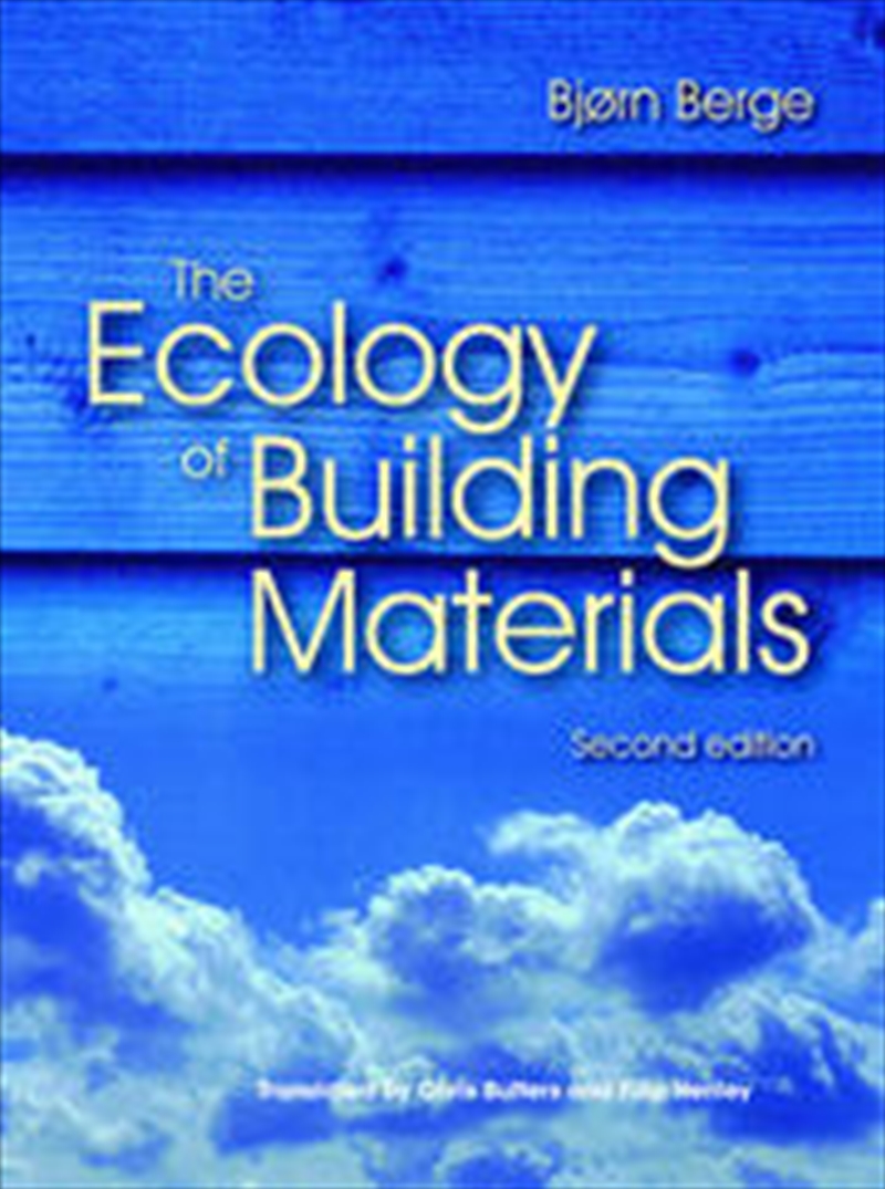 The Ecology of Building Materials/Product Detail/Architecture