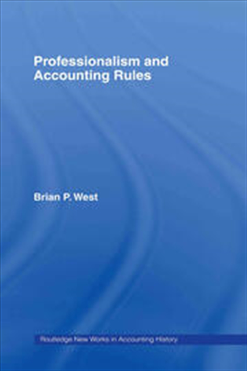 Professionalism and Accounting Rules/Product Detail/Business Leadership & Management