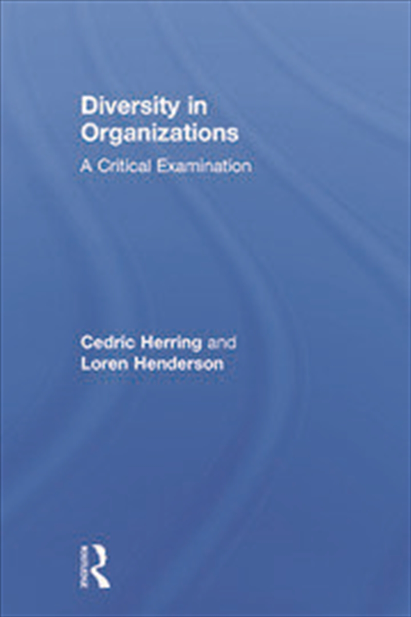 Diversity in Organizations/Product Detail/Business Leadership & Management