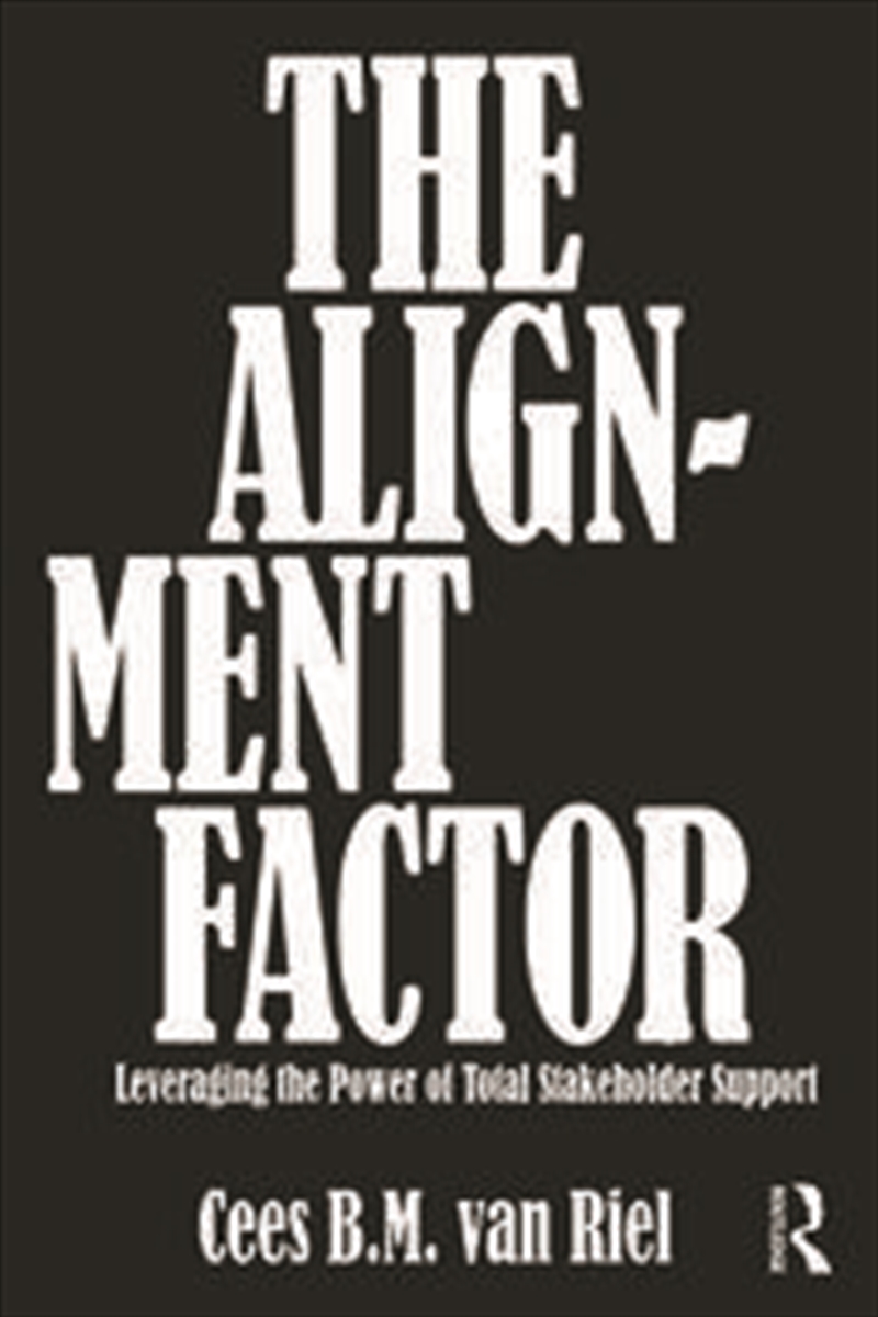 The Alignment Factor/Product Detail/Business Leadership & Management
