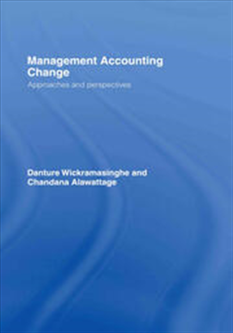 Management Accounting Change/Product Detail/Business Leadership & Management