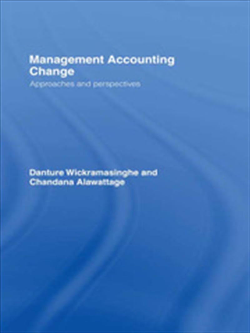 Management Accounting Change/Product Detail/Business Leadership & Management