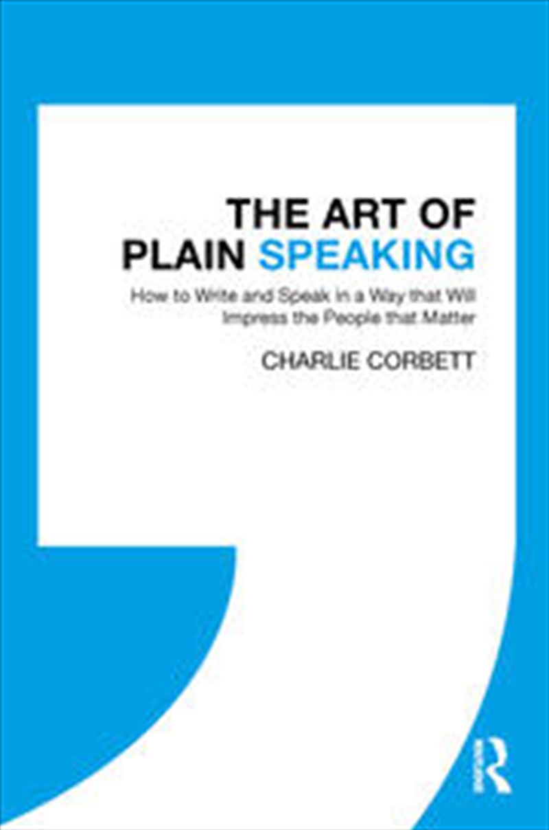 The Art of Plain Speaking/Product Detail/Business Leadership & Management