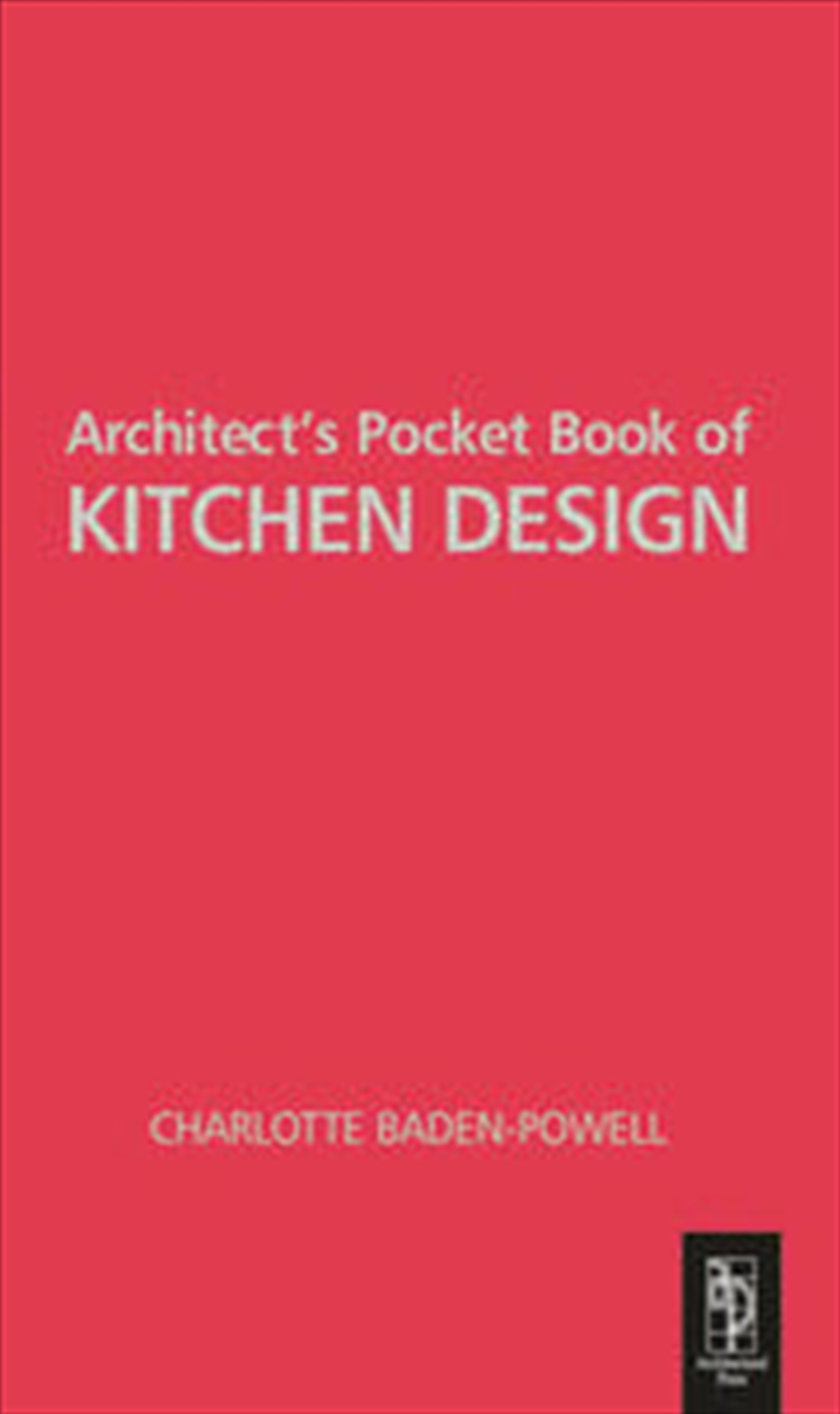 Architect's Pocket Book of Kitchen Design/Product Detail/Architecture