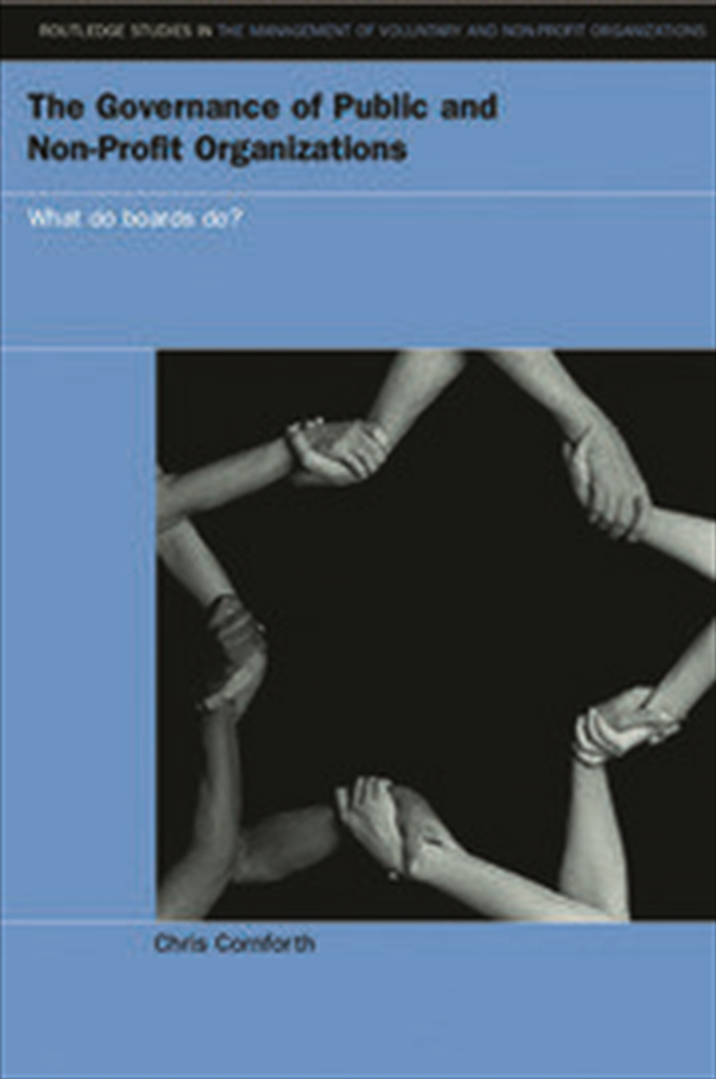 The Governance of Public and Non-Profit Organizations/Product Detail/Business Leadership & Management