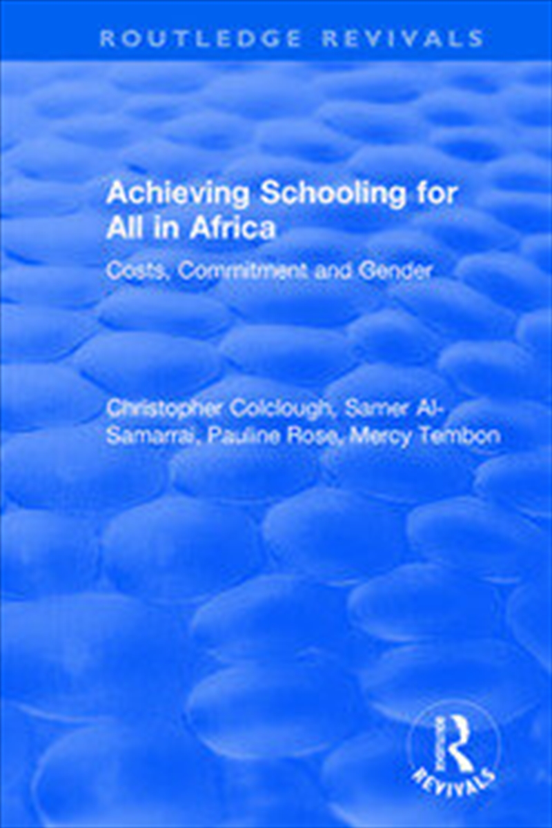 Achieving Schooling for All in Africa/Product Detail/Business Leadership & Management
