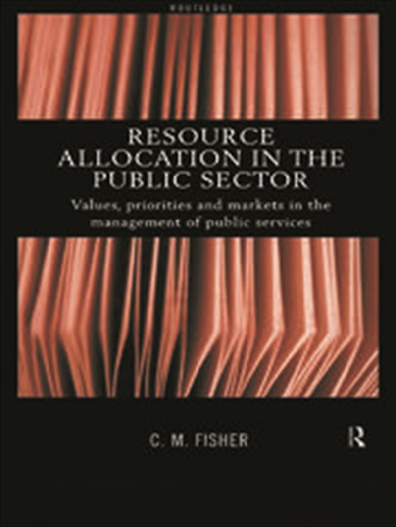 Resource Allocation in the Public Sector/Product Detail/Business Leadership & Management