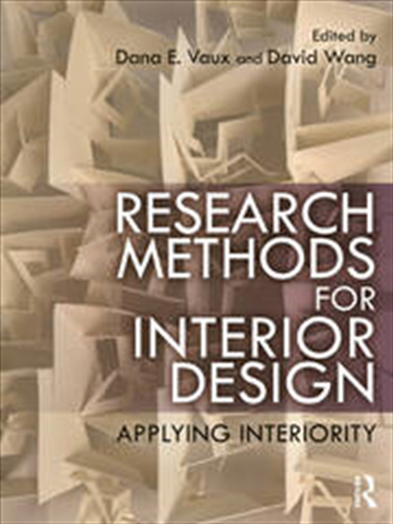 Research Methods for Interior Design/Product Detail/Architecture