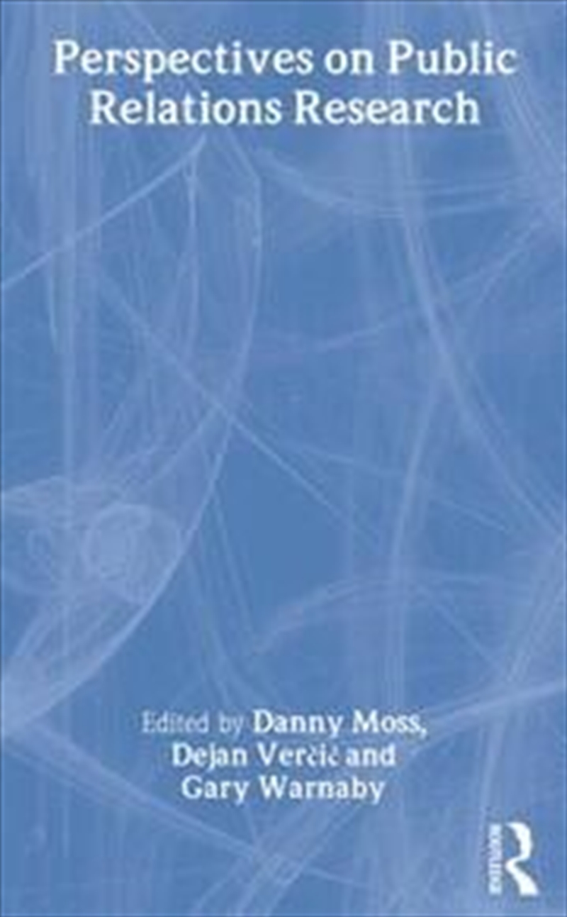 Perspectives on Public Relations Research/Product Detail/Business Leadership & Management