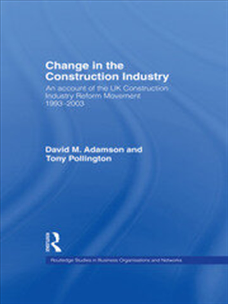 Change in the Construction Industry/Product Detail/Business Leadership & Management