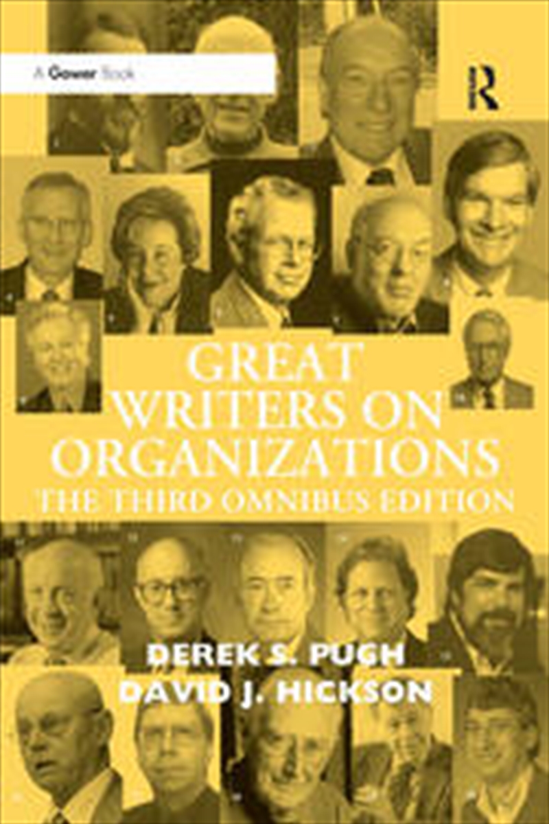Great Writers on Organizations/Product Detail/Business Leadership & Management