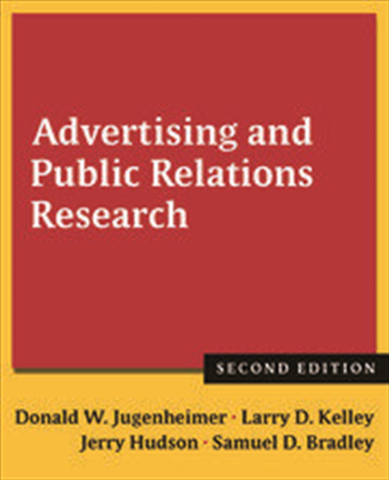 Advertising and Public Relations Research/Product Detail/Business Leadership & Management