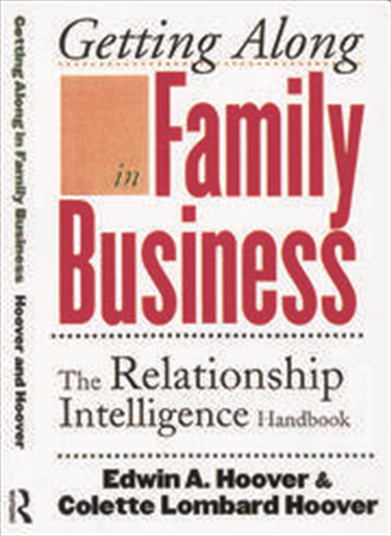 Getting Along in Family Business/Product Detail/Business Leadership & Management