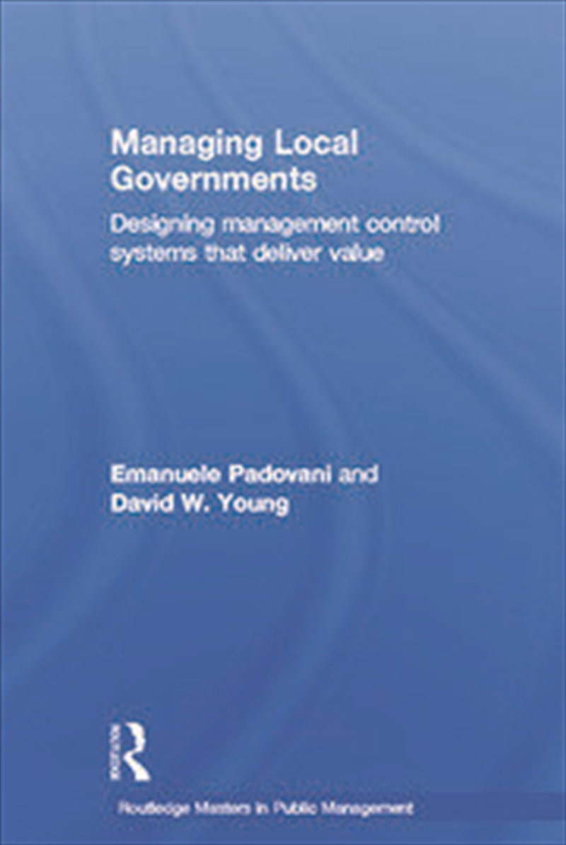 Managing Local Governments/Product Detail/Business Leadership & Management