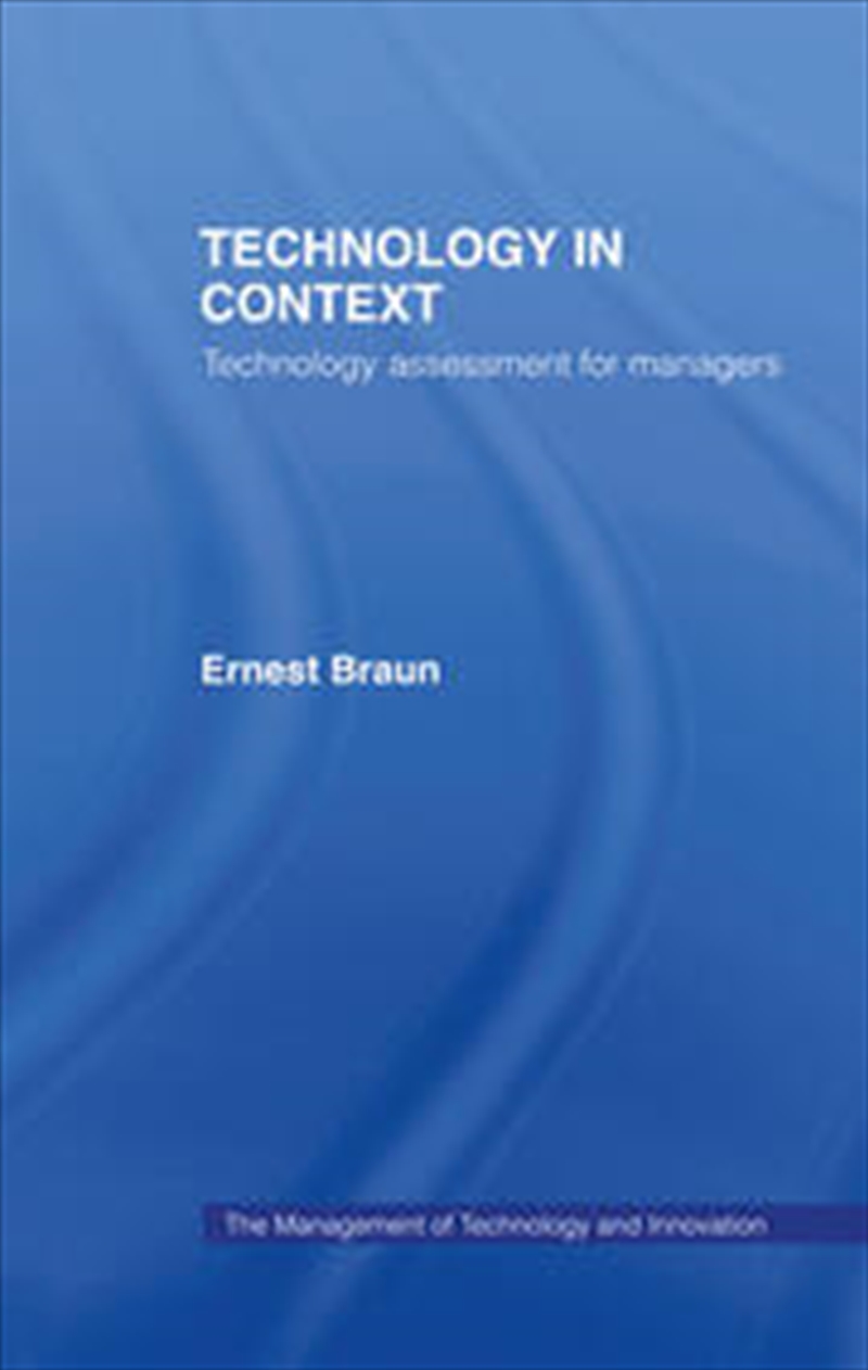 Technology in Context/Product Detail/Business Leadership & Management
