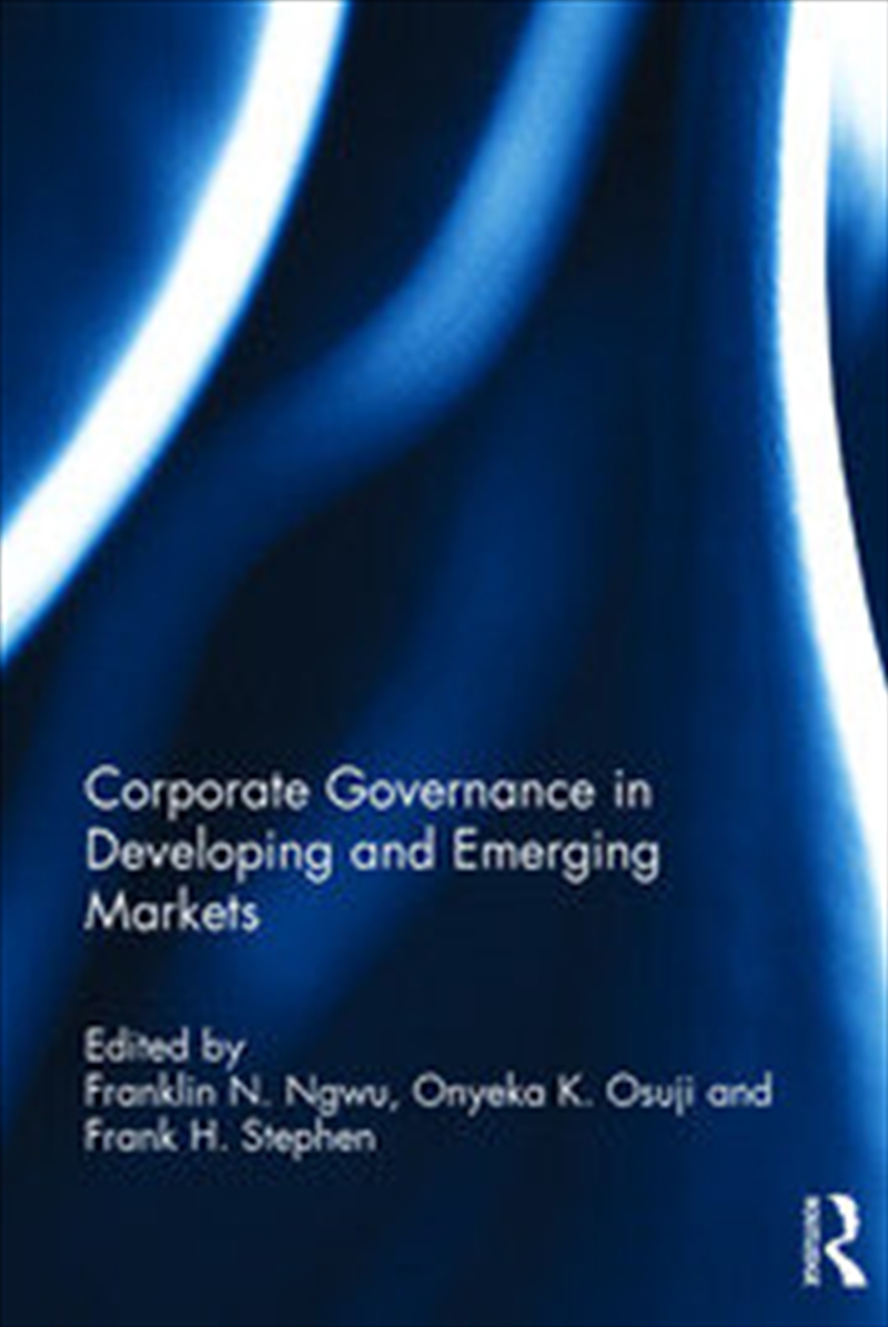 Corporate Governance in Developing and Emerging Markets/Product Detail/Business Leadership & Management