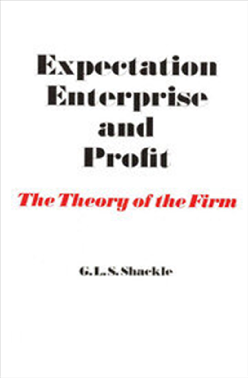 Expectation, Enterprise and Profit/Product Detail/Business Leadership & Management