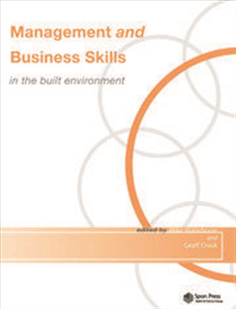 Management and Business Skills in the Built Environment/Product Detail/Architecture