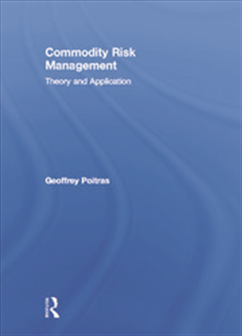 Commodity Risk Management/Product Detail/Business Leadership & Management