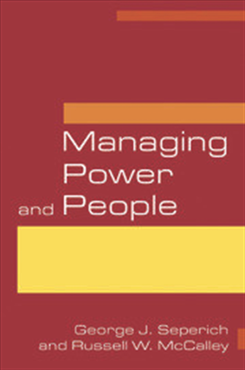 Managing Power and People/Product Detail/Business Leadership & Management