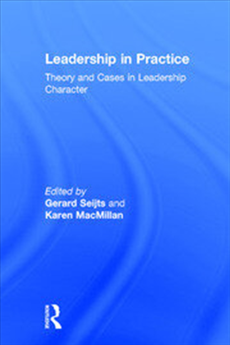 Leadership in Practice/Product Detail/Business Leadership & Management