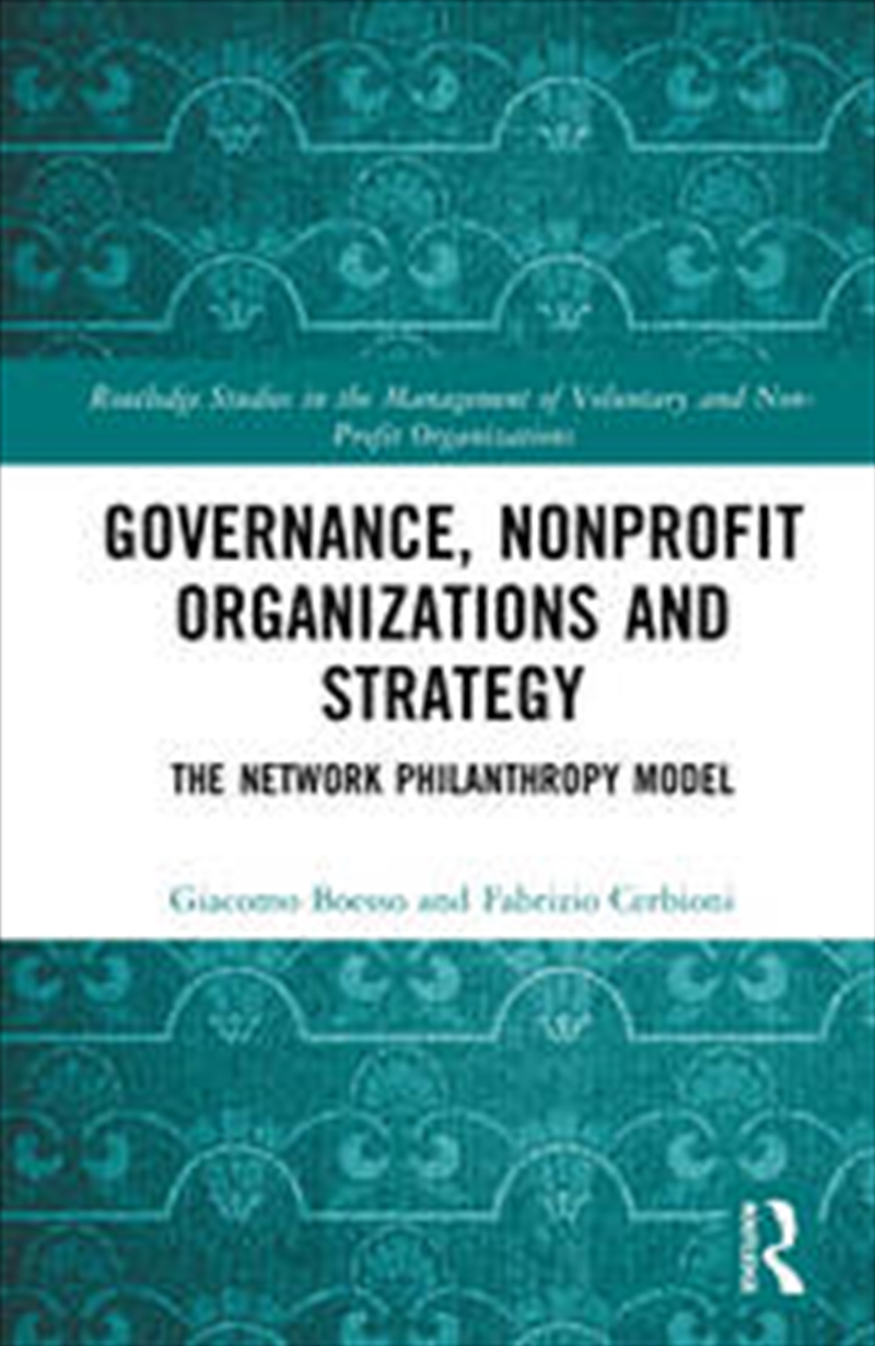 Governance, Nonprofit Organizations and Strategy/Product Detail/Business Leadership & Management