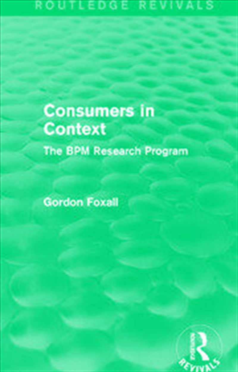 Consumers in Context/Product Detail/Business Leadership & Management