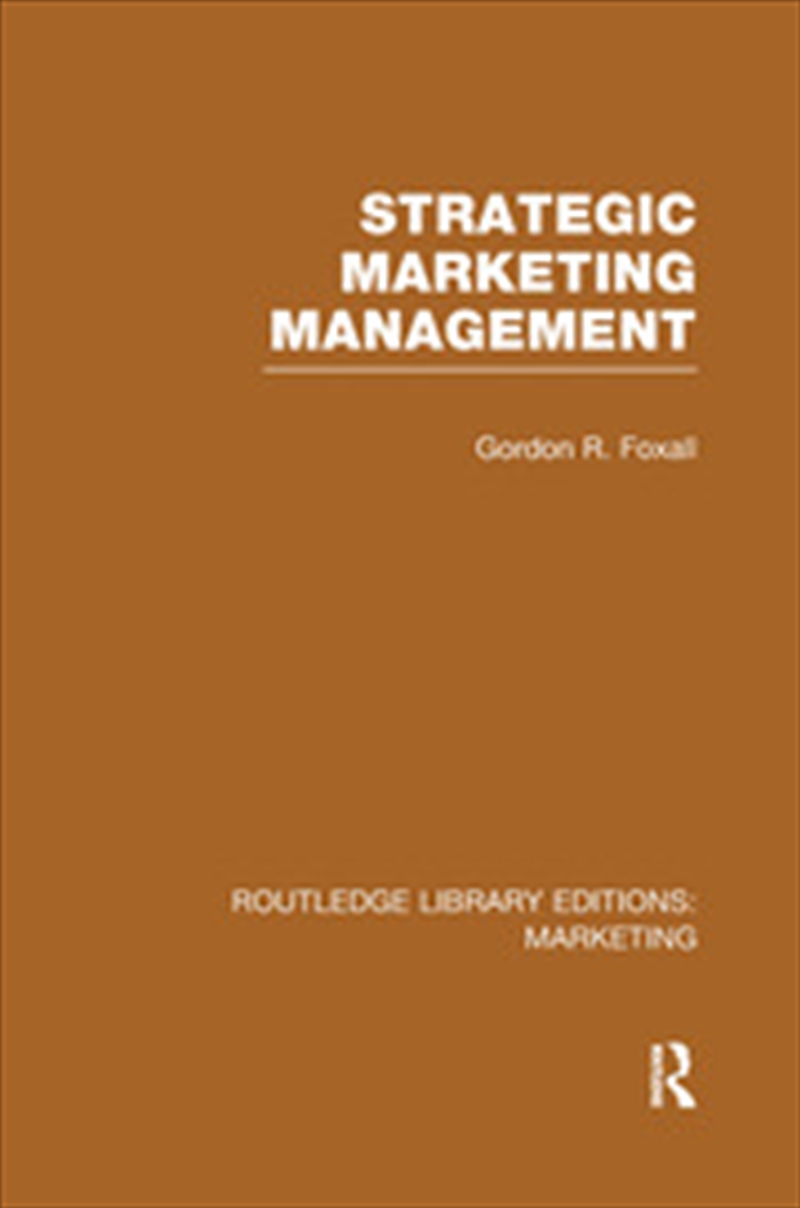 Strategic Marketing Management (RLE Marketing)/Product Detail/Business Leadership & Management