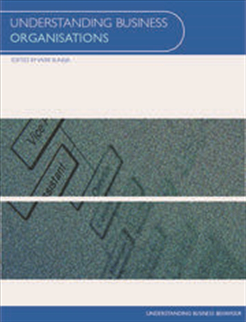 Understanding Business Organisations/Product Detail/Business Leadership & Management