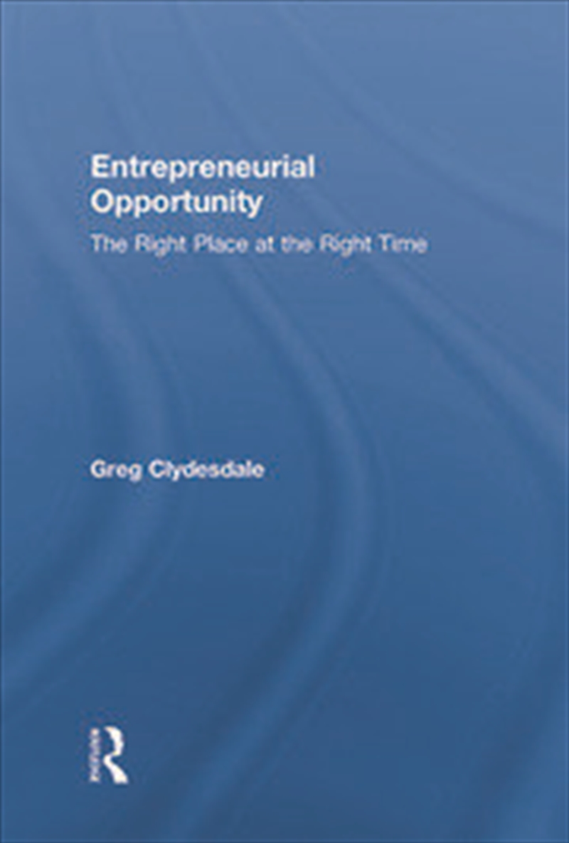 Entrepreneurial Opportunity/Product Detail/Business Leadership & Management