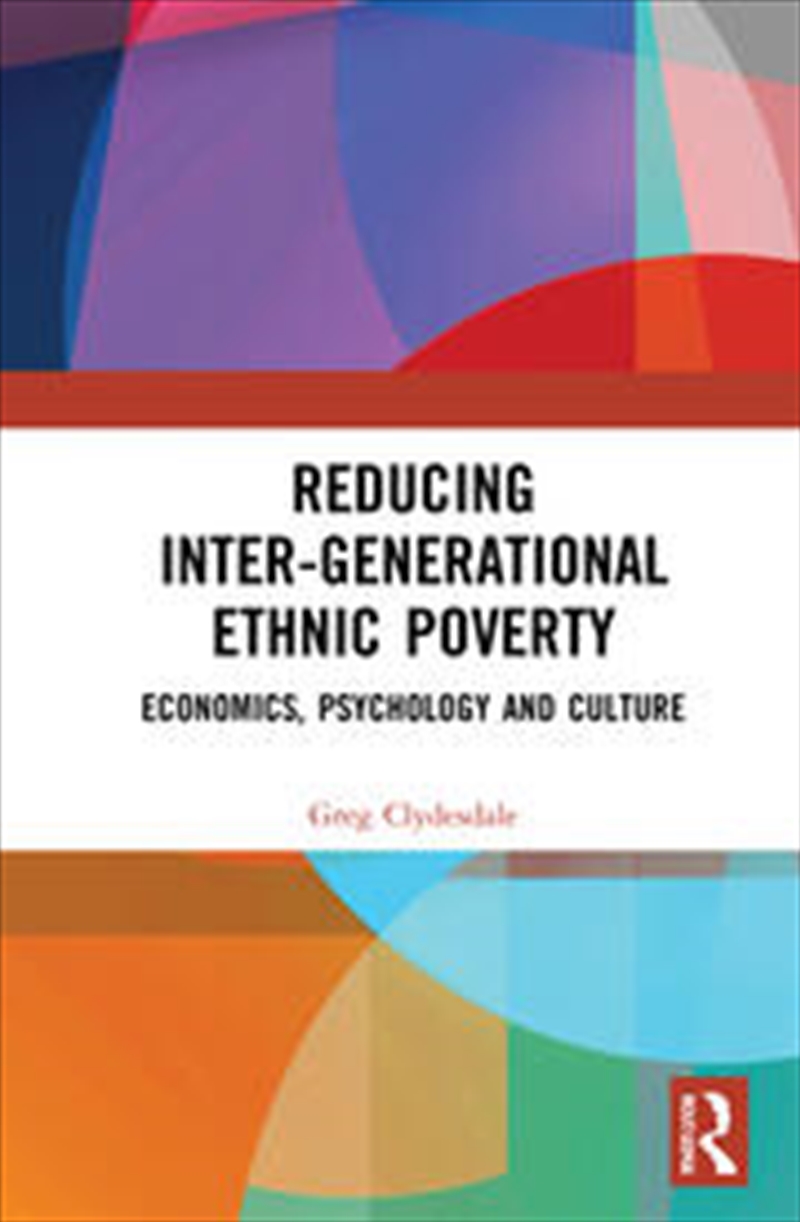 Reducing Inter-generational Ethnic Poverty/Product Detail/Society & Culture