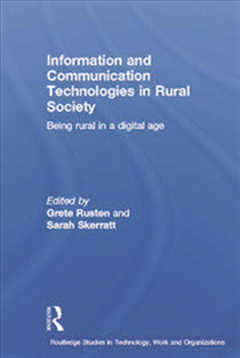 Information and Communication Technologies in Rural Society/Product Detail/Business Leadership & Management