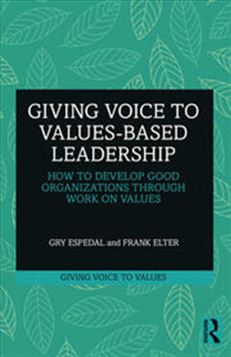 Giving Voice to Values-based Leadership/Product Detail/Business Leadership & Management