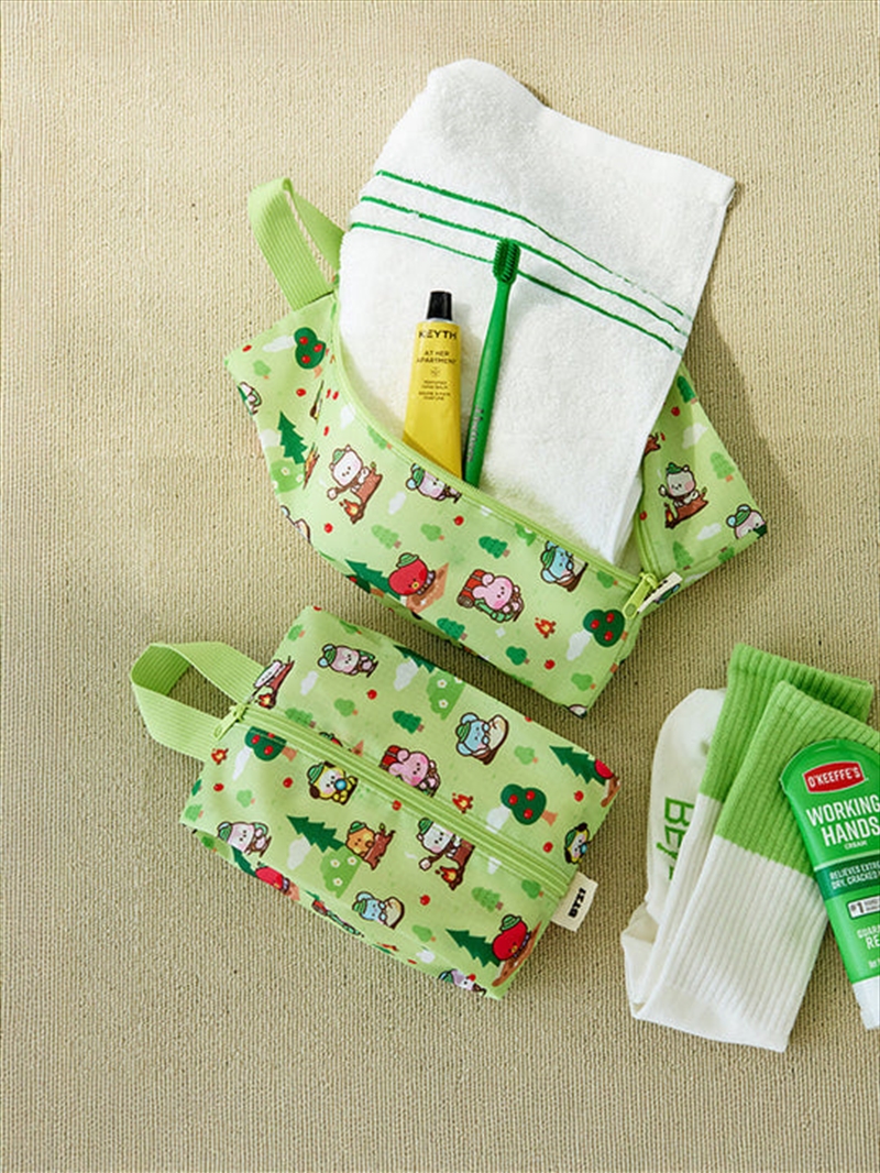 Bt21 - Minini Scout Multi Pouch Set (Green)/Product Detail/KPOP Merch