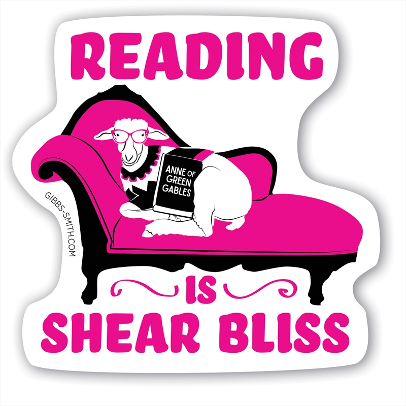 Reading Is Shear Bliss Barn Sheep Sticker/Product Detail/Stationery