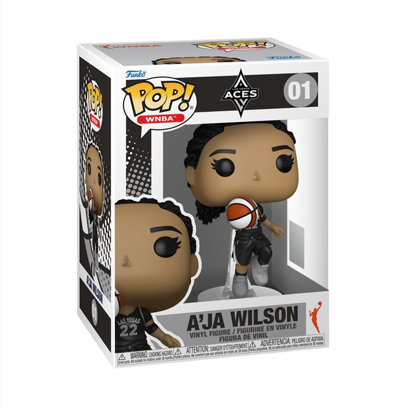 WNBA: Aces - A'ja Wilson Pop! Vinyl/Product Detail/Sport