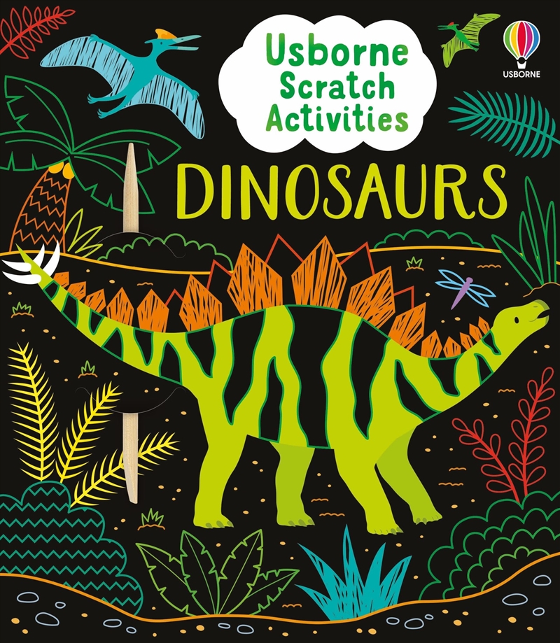 Usborne Scratch Activities Dinosaurs/Product Detail/Kids Activity Books