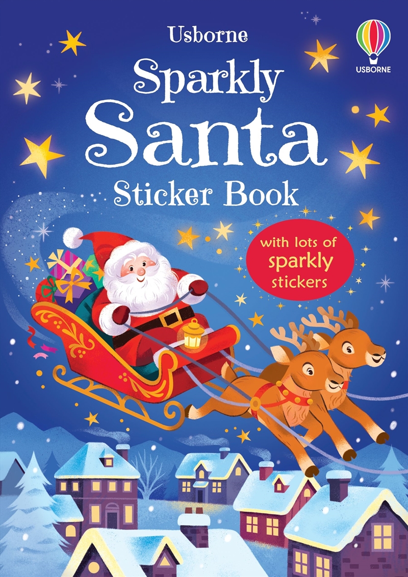 Sparkly Santa Sticker Book/Product Detail/Kids Activity Books