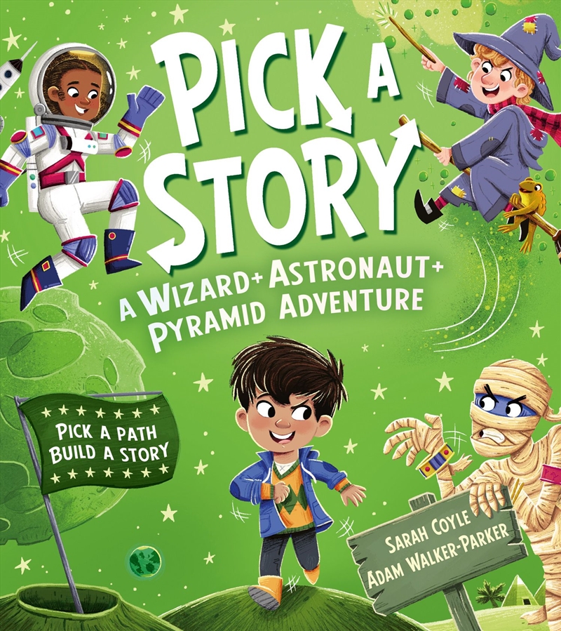 Pick A Story - A Wizard-Astronaut-Pyramid Adventure/Product Detail/Early Childhood Fiction Books