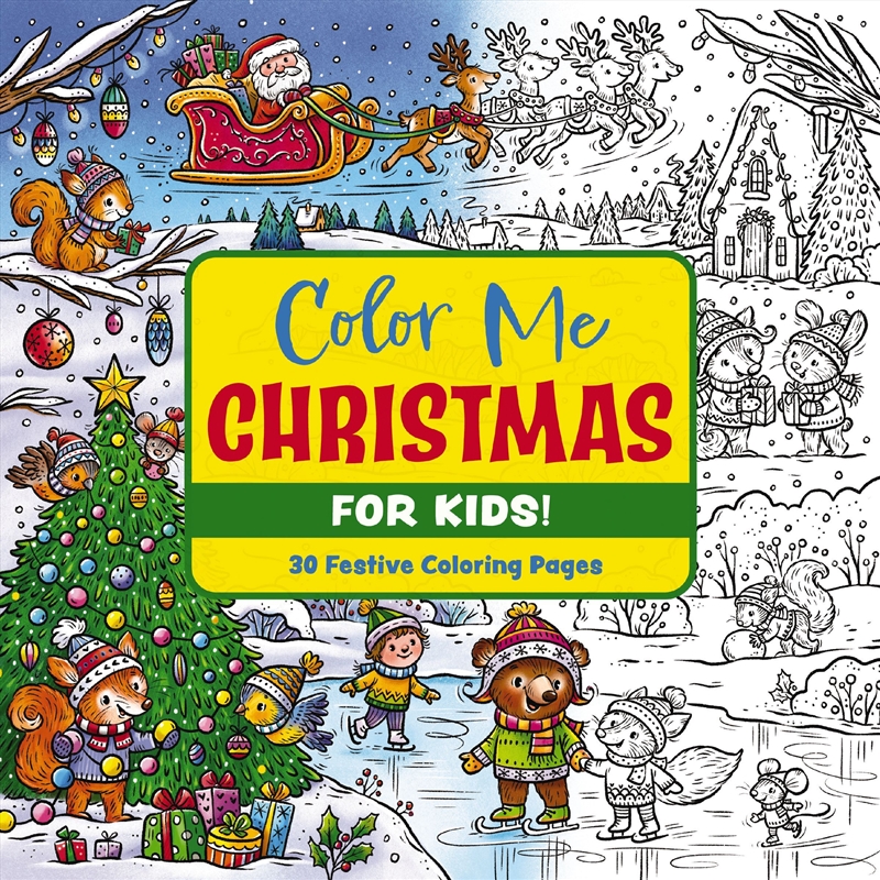 Color Me Christmas (for Kids!)/Product Detail/Kids Colouring