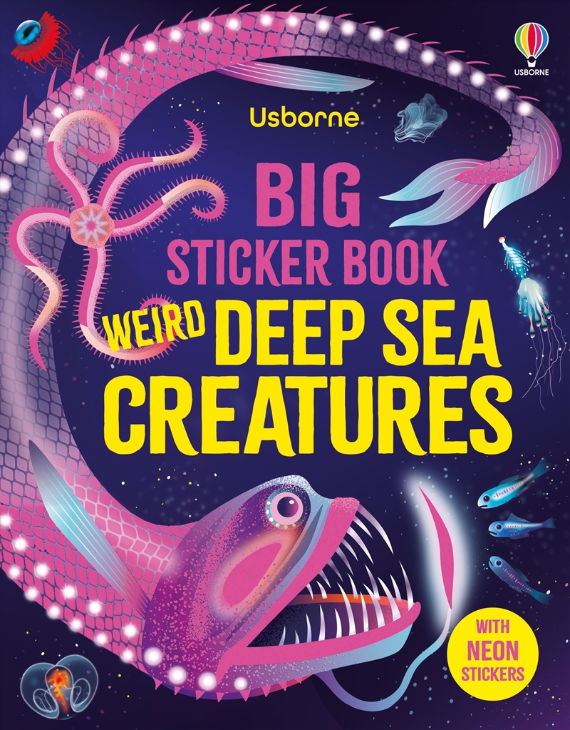 Weird Deep Sea Creatures Big Sticker Book/Product Detail/Kids Activity Books