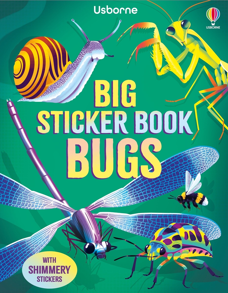 Big Sticker Book Bugs/Product Detail/Kids Activity Books