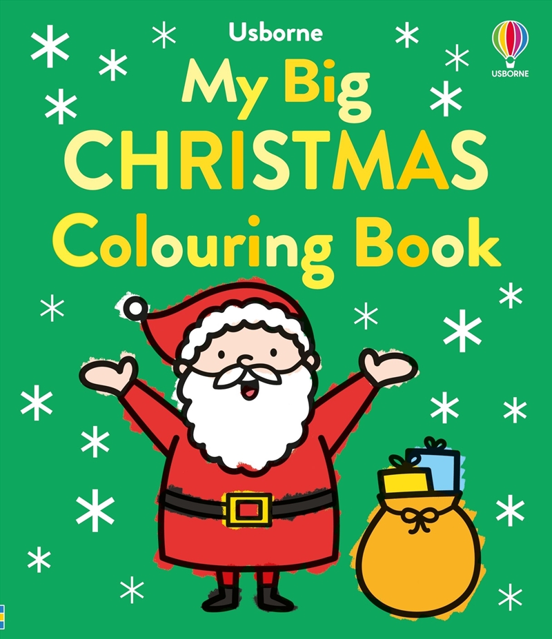 My Big Happy Christmas Colouring Book/Product Detail/Kids Colouring